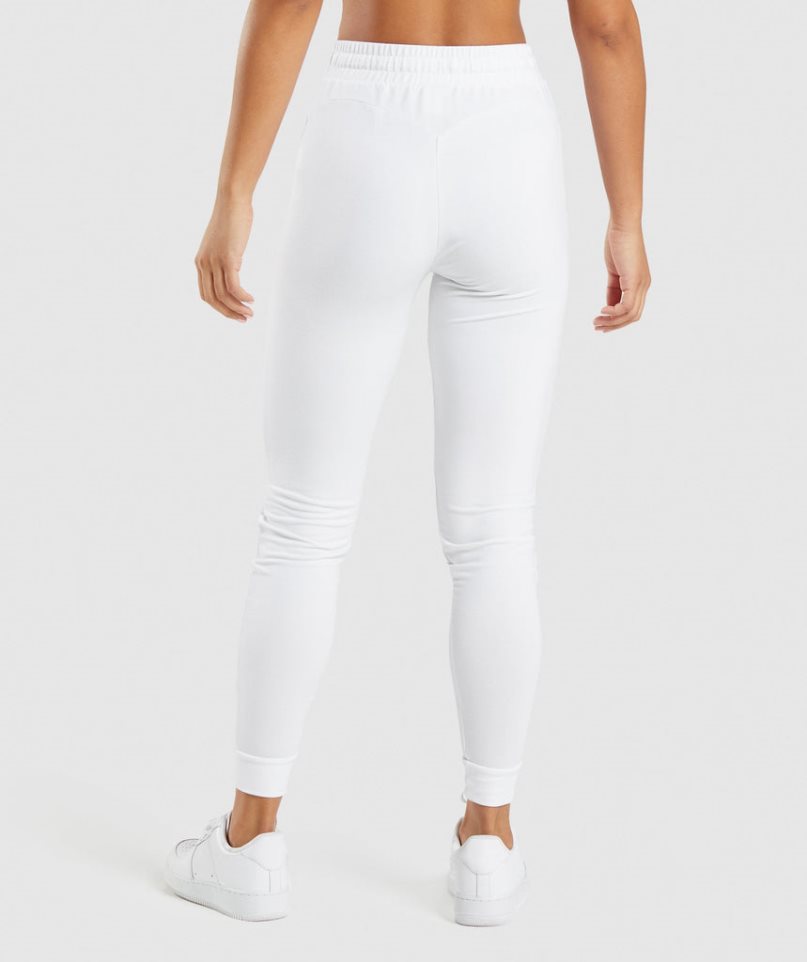 Gymshark Torna Pippa Női Jogger Nadrág Fehér | HU-A-902