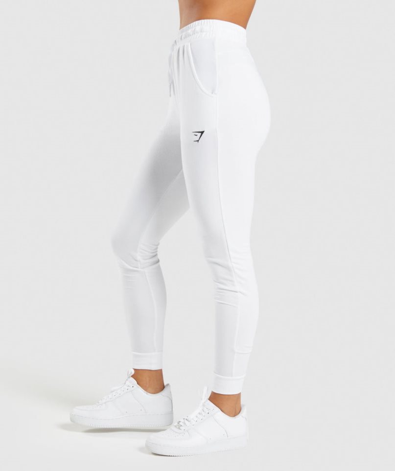 Gymshark Torna Pippa Női Jogger Nadrág Fehér | HU-A-902