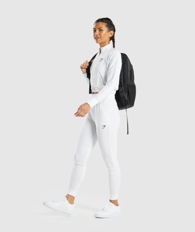 Gymshark Torna Pippa Női Jogger Nadrág Fehér | HU-A-902