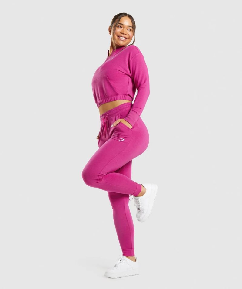 Gymshark Torna Pippa Női Jogger Nadrág Fukszia | HU-L-108