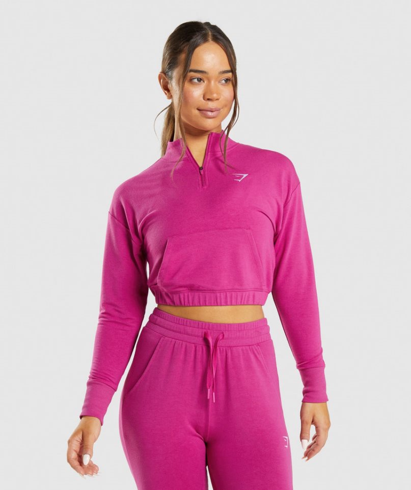 Gymshark Torna Pippa Női Pulóverek Rózsaszín | HU-J-438
