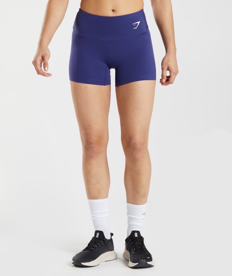 Gymshark Torna Tight Női Rövidnadrág Lila | HU-O-032