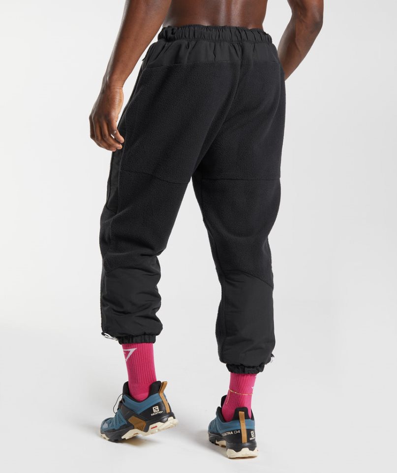 Gymshark Vibes Férfi Jogger Nadrág Fekete | HU-P-384