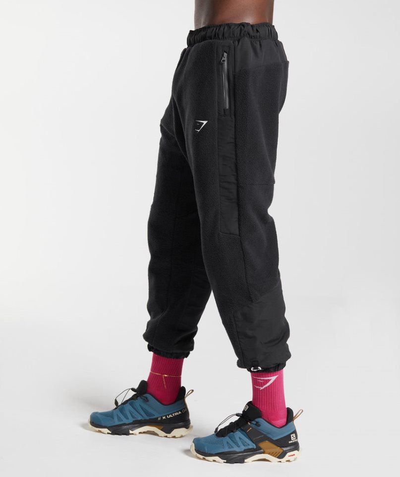 Gymshark Vibes Férfi Jogger Nadrág Fekete | HU-P-384