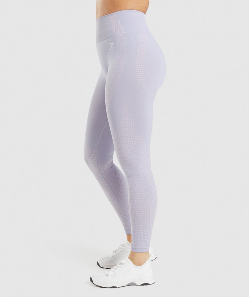 Gymshark Vital Seamless 2.0 Női Leggings Világos Kék | HU-C-298