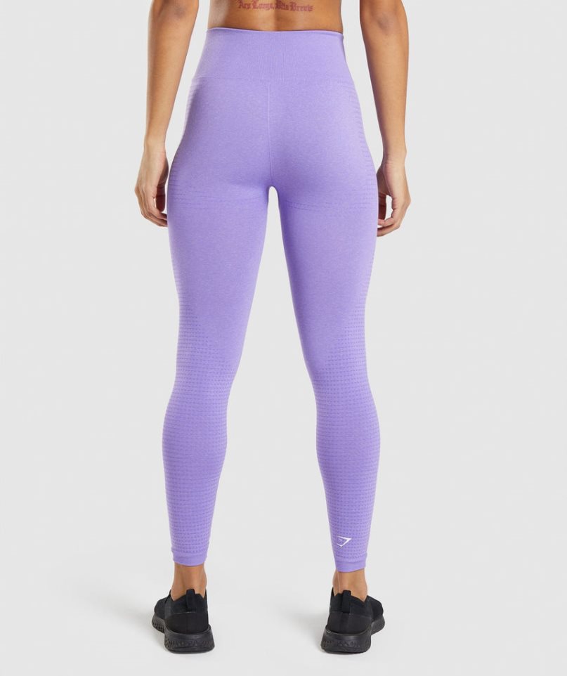 Gymshark Vital Seamless 2.0 Női Leggings Levendula | HU-G-591
