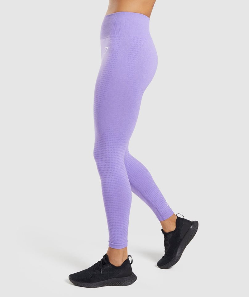 Gymshark Vital Seamless 2.0 Női Leggings Levendula | HU-G-591