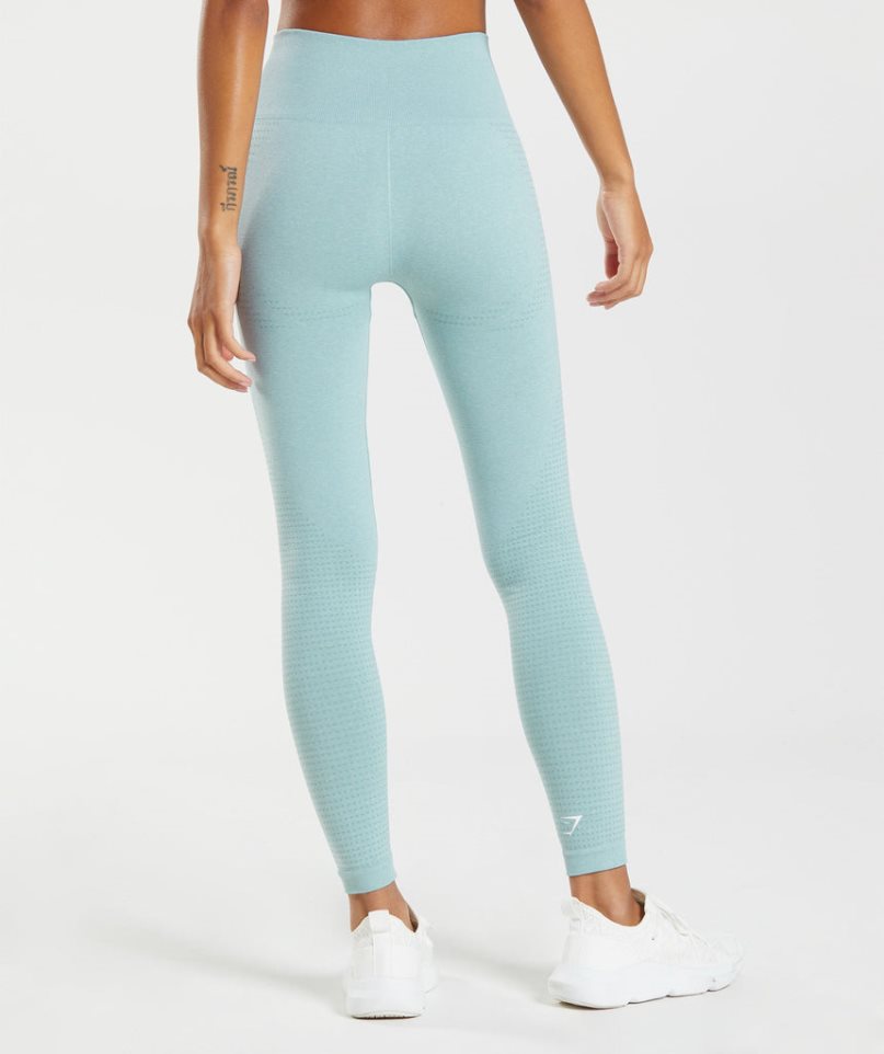 Gymshark Vital Seamless 2.0 Női Leggings Világos Kék | HU-R-315