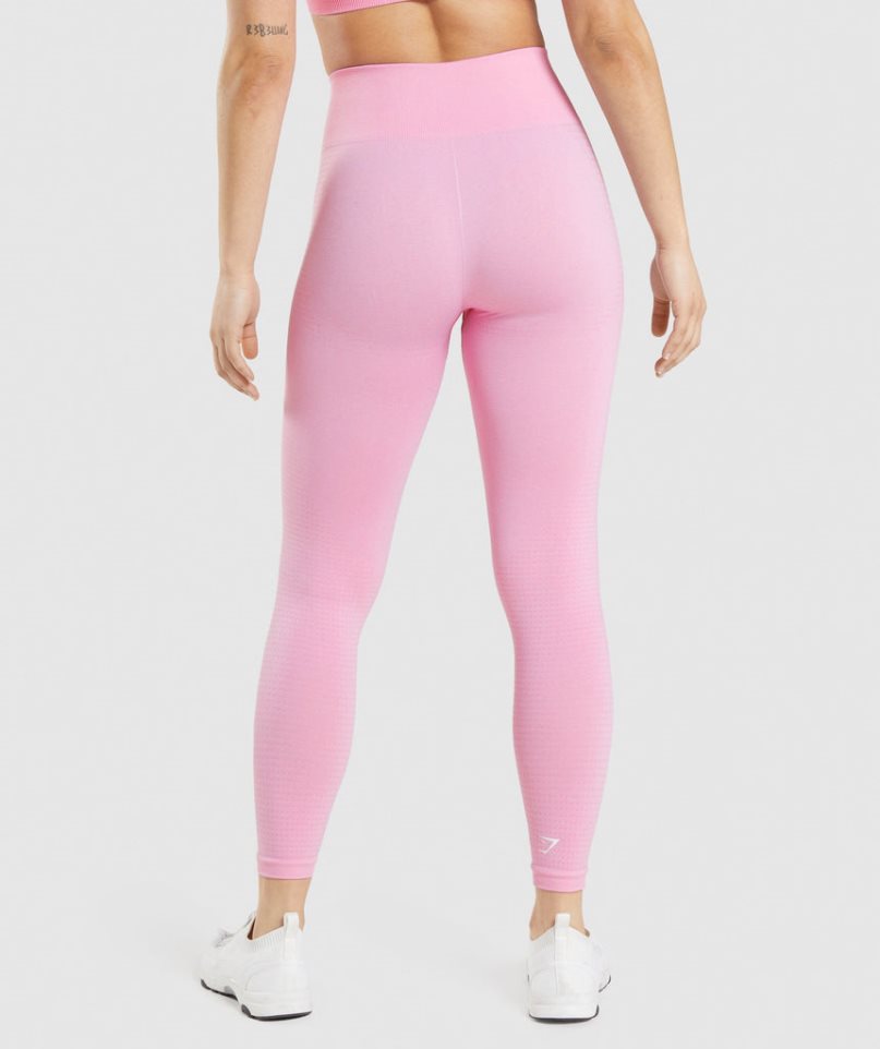 Gymshark Vital Seamless 2.0 Női Leggings Rózsaszín | HU-T-135
