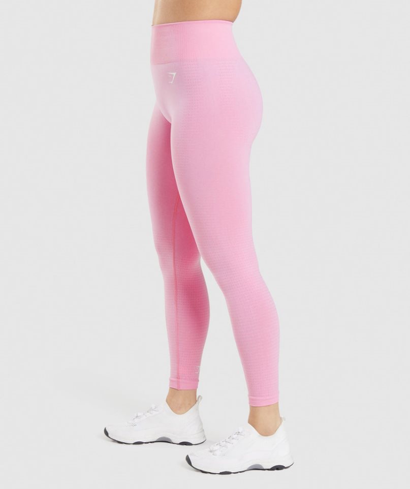 Gymshark Vital Seamless 2.0 Női Leggings Rózsaszín | HU-T-135