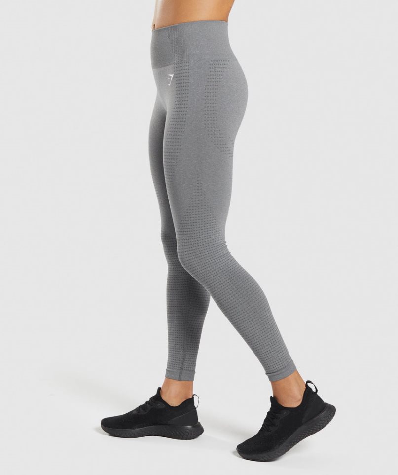 Gymshark Vital Seamless 2.0 Női Leggings Szürke | HU-T-213