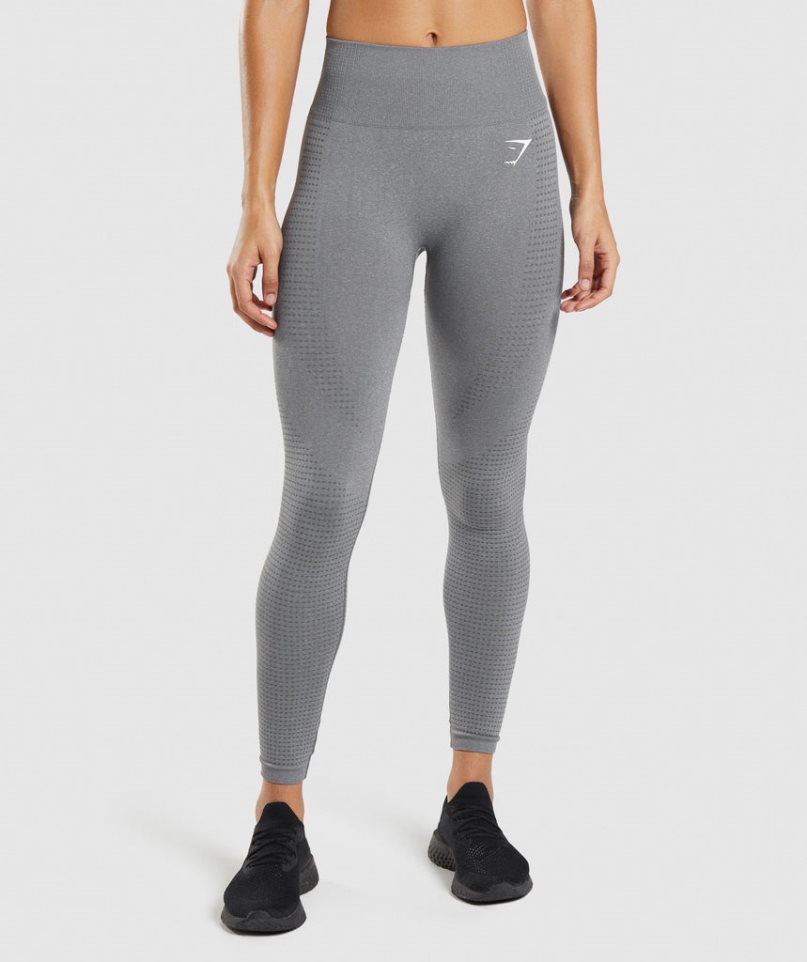 Gymshark Vital Seamless 2.0 Női Leggings Szürke | HU-T-213