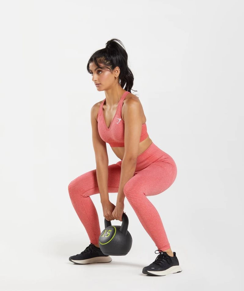 Gymshark Vital Seamless 2.0 Női Leggings Rózsaszín | HU-T-327