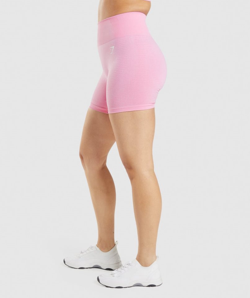Gymshark Vital Seamless 2.0 Női Rövidnadrág Rózsaszín | HU-T-861