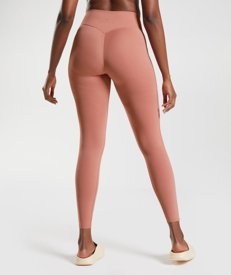 Gymshark Whitney Everyday Pocket Női Leggings Rózsaszín | HU-Z-420