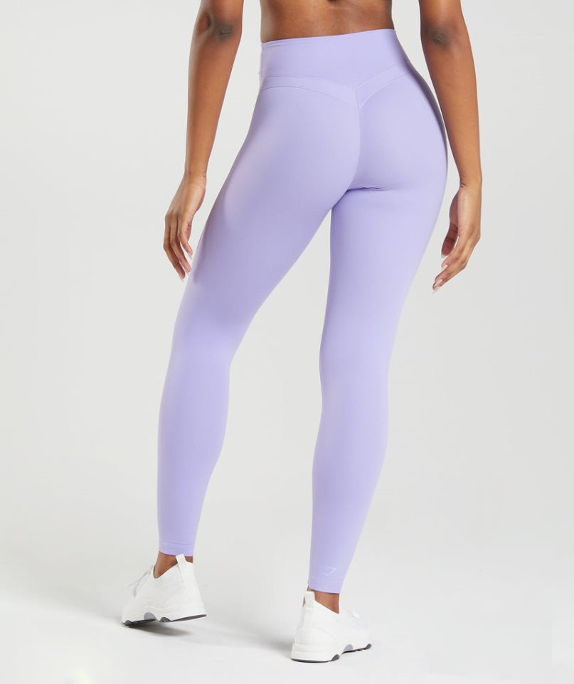 Gymshark Whitney High Rise Női Leggings Világos Lila | HU-L-372