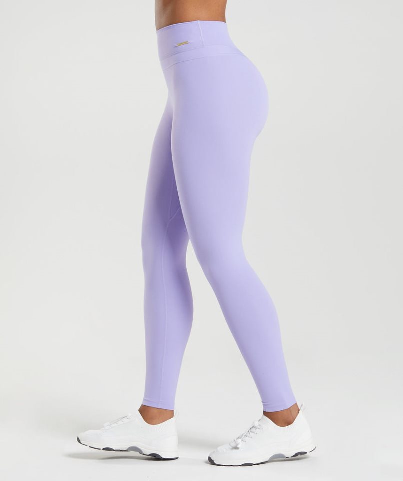 Gymshark Whitney High Rise Női Leggings Világos Lila | HU-L-372