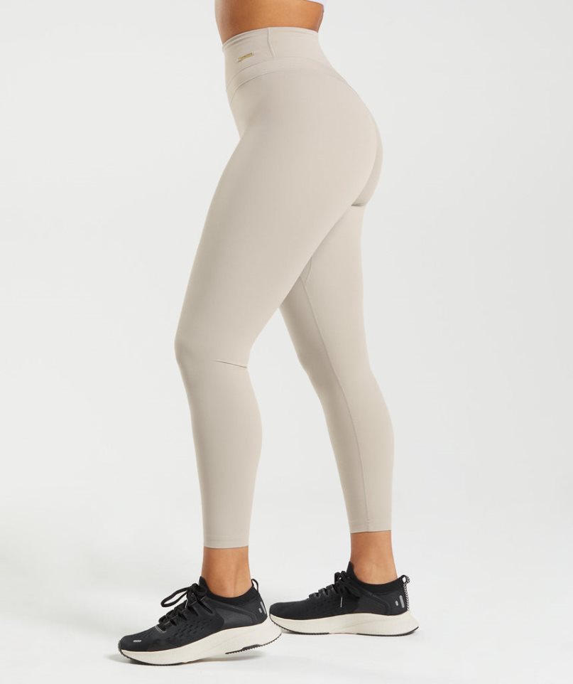 Gymshark Whitney High Rise Női Leggings Világos Szürke | HU-T-126
