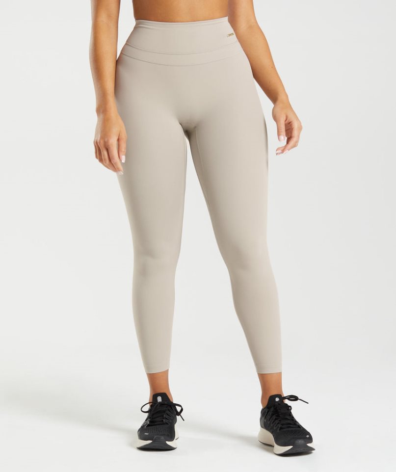 Gymshark Whitney High Rise Női Leggings Világos Szürke | HU-T-126