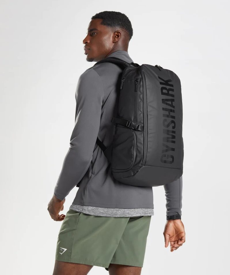 Gymshark X-Series 0.3 Hátizsák Fekete | HU-I-086